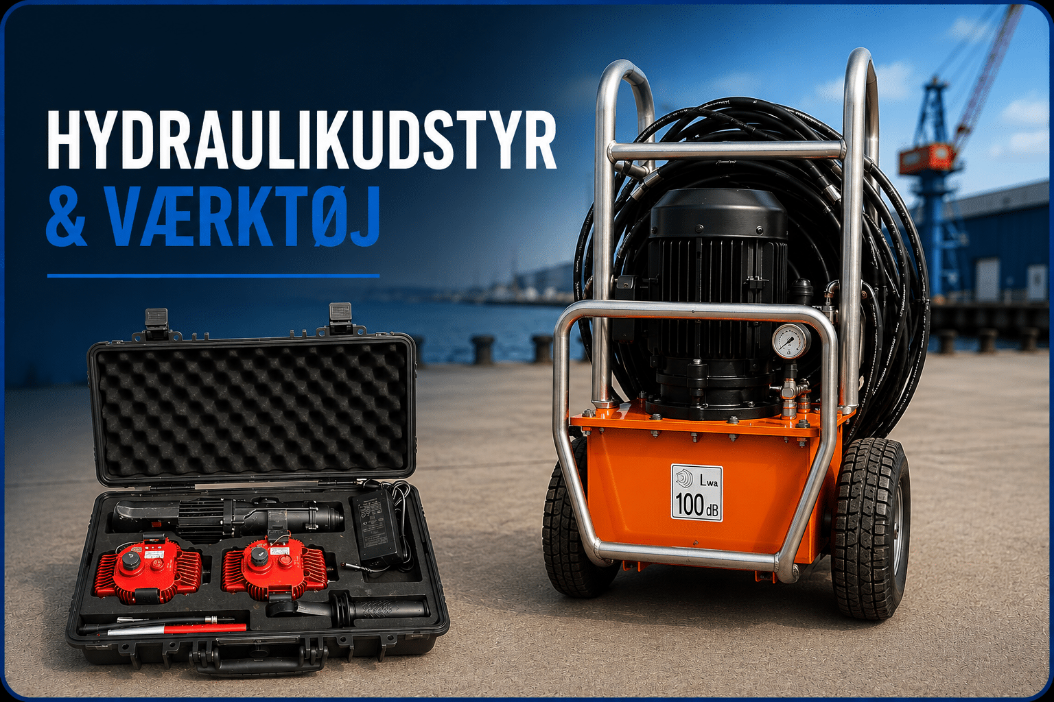 Hydraulikudstyr og Værktøj